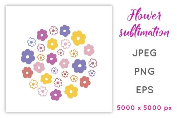 Cute Flower Doodle Sublimation: A Designer's Guide