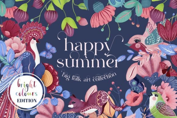 Infuse Your Projects with European Charm: The Happy Summer Folk Art Collection