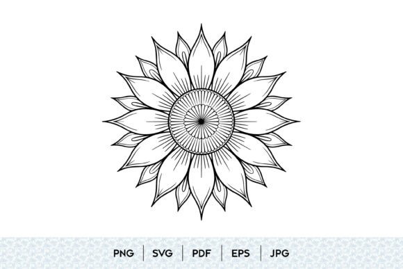Unfolding the Mandala Sunflower SVG: A Designer's Guide to Botanical Harmony
